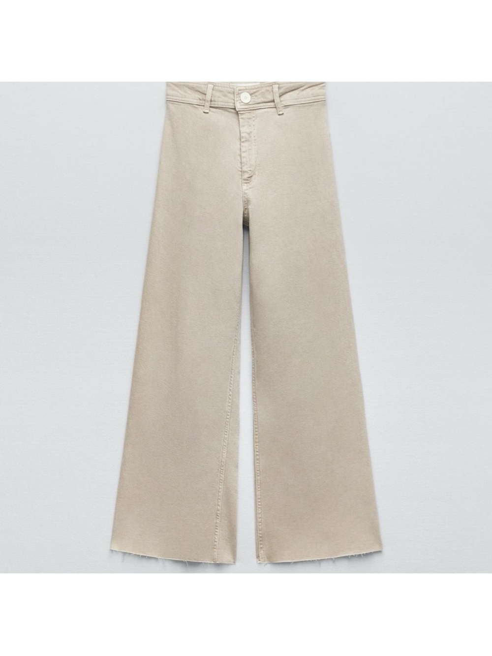 Zara Women's Marine High-Rise Wide Leg Jeans 4